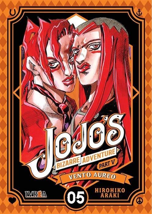 MANGA JOJOS BIZARRE ADVENTURE PARTE 5: VENTO AUREO 5 - IVREA ARGENTINA - 1