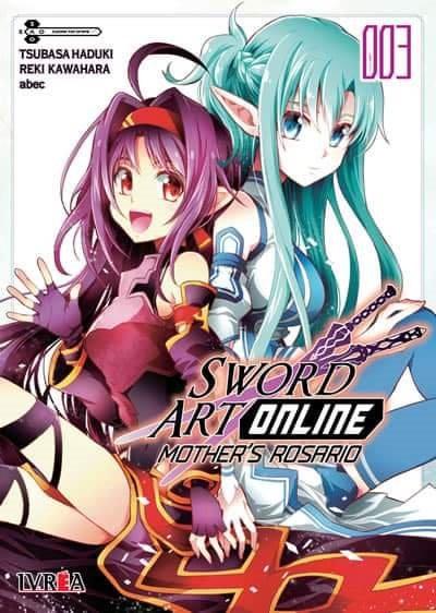 MANGA SWORD ART ONLINE: MOTHERS'S ROSARIO 3 - IVREA ARGENTINA - 1