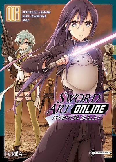 MANGA SWORD ART ONLINE: PHANTOM BULLET 3 - IVREA ARGENTINA - 1