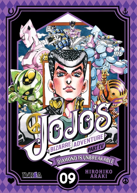 MANGA JOJOS BIZARRE ADVENTURE PARTE 4: DIAMOND IS UNBREAKABLE 9 - IVREA ARGENTINA - 1