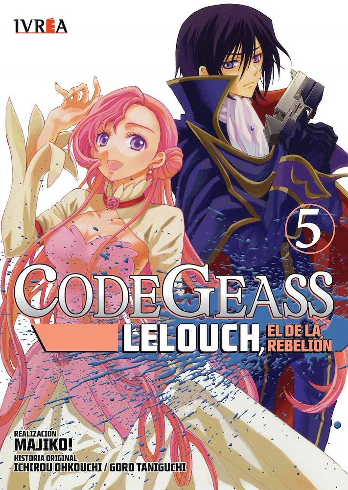 MANGA CODE GEASS: LELOUCH, EL DE LA REBELION 5 - IVREA ARGENTINA - 1