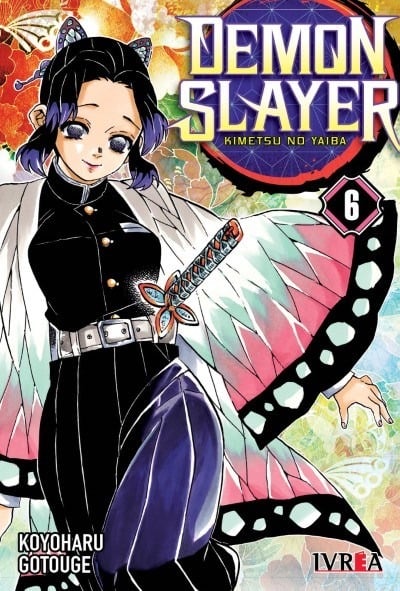 MANGA DEMON SLAYER - KIMETSU NO YAIBA 6 - IVREA ARGENTINA - 1