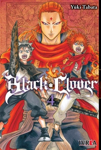 MANGA BLACK CLOVER 4 - IVREA ARGENTINA - 1