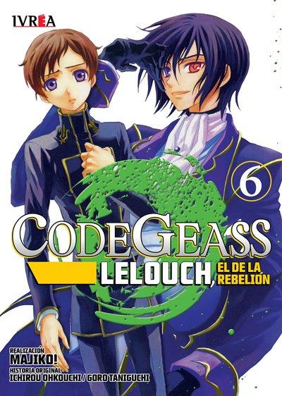 MANGA CODE GEASS: LELOUCH, EL DE LA REBELION 6 - IVREA ARGENTINA - 1