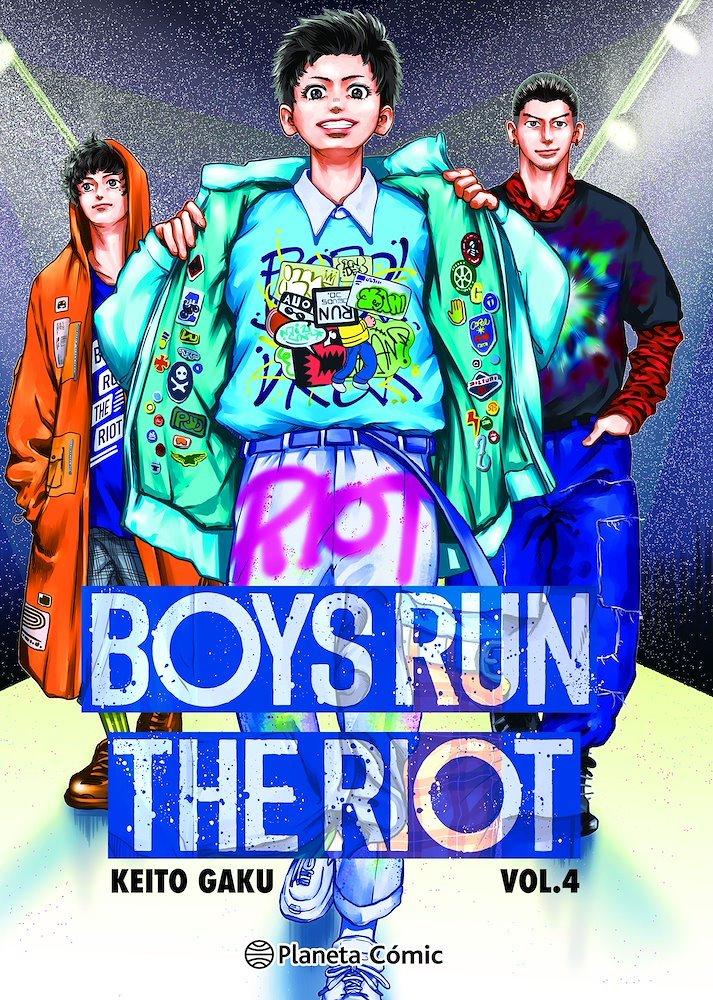 MANGA BOYS RUN THE RIOT 4 - PLANETA COMIC - 1