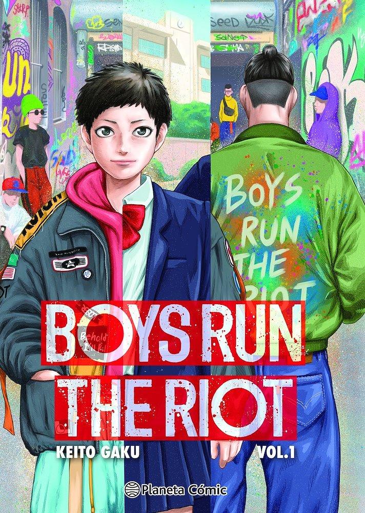 MANGA BOYS RUN THE RIOT 1 - PLANETA COMIC - 1