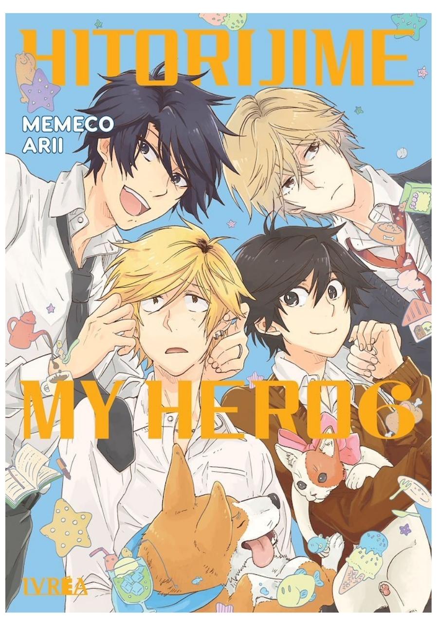 MANGA HITORIJIME MY HERO 6 - IVREA ESPAÑA - 1