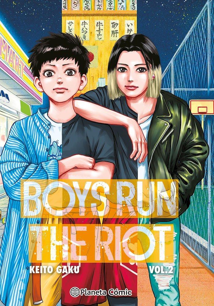 MANGA BOYS RUN THE RIOT 2 - PLANETA COMIC - 1