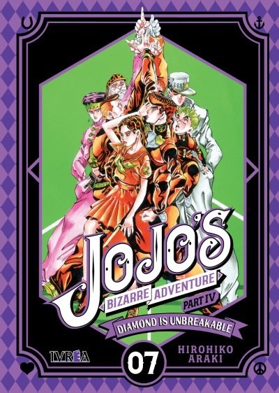 MANGA JOJOS BIZARRE ADVENTURE PARTE 4: DIAMOND IS UNBREAKABLE 7 - IVREA ARGENTINA - 1