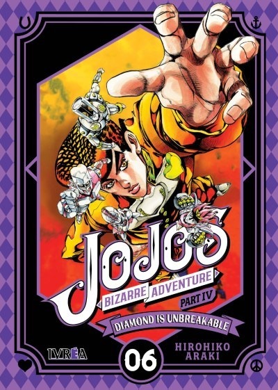 MANGA JOJOS BIZARRE ADVENTURE PARTE 4: DIAMOND IS UNBREAKABLE 6 - IVREA ARGENTINA - 1