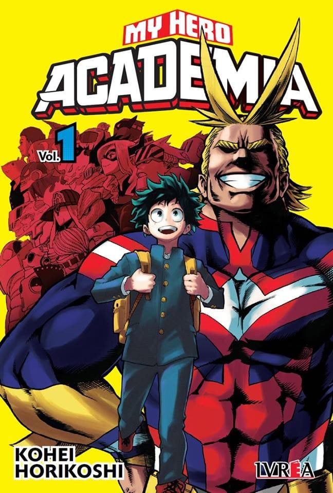 MANGA MY HERO ACADEMIA 1 - IVREA ARGENTINA - 1