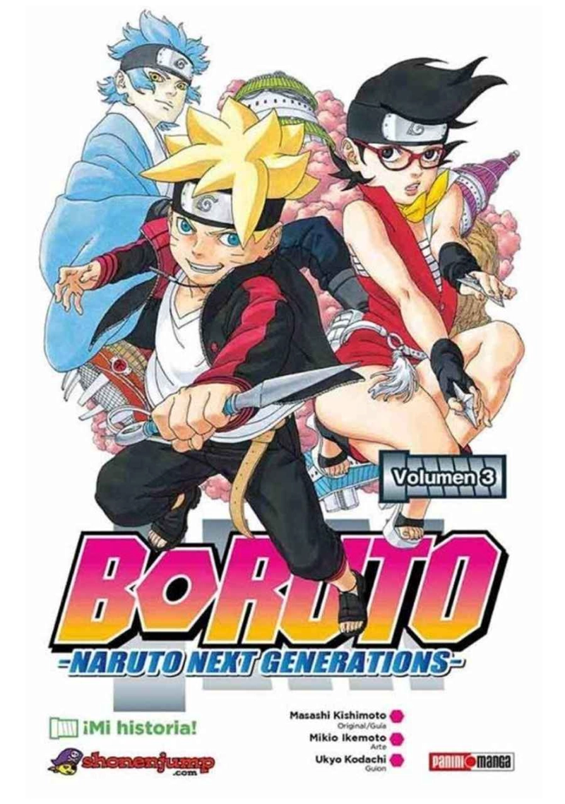 BORUTO NARUTO NEXT GENERATIONS 03 -  PANINI ARGENTINA - 1