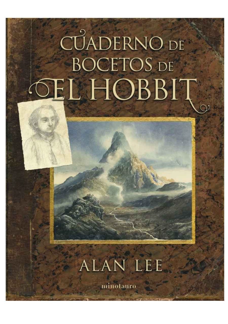 CUADERNO DE BOCETOS DE EL HOBBIT - ALAN LEE | ARTE DE TOLKIEN - 1