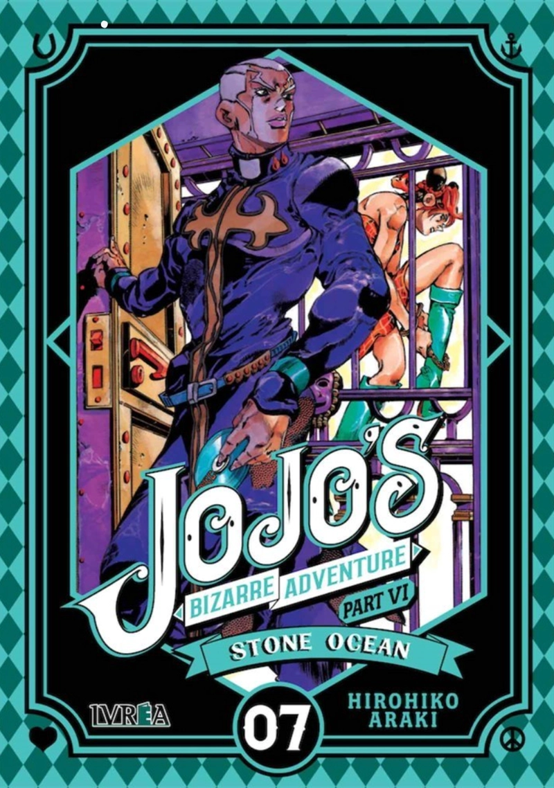 JOJOS BIZARRE ADVENTURE PARTE 6 STONE OCEAN 7 - IVREA ARGENTINA - 1
