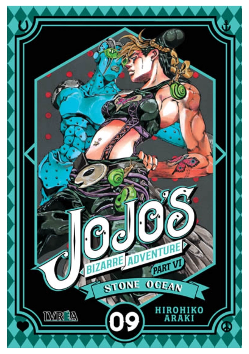 JOJOS BIZARRE ADVENTURE PARTE 6 STONE OCEAN 9 - IVREA ARGENTINA - 1