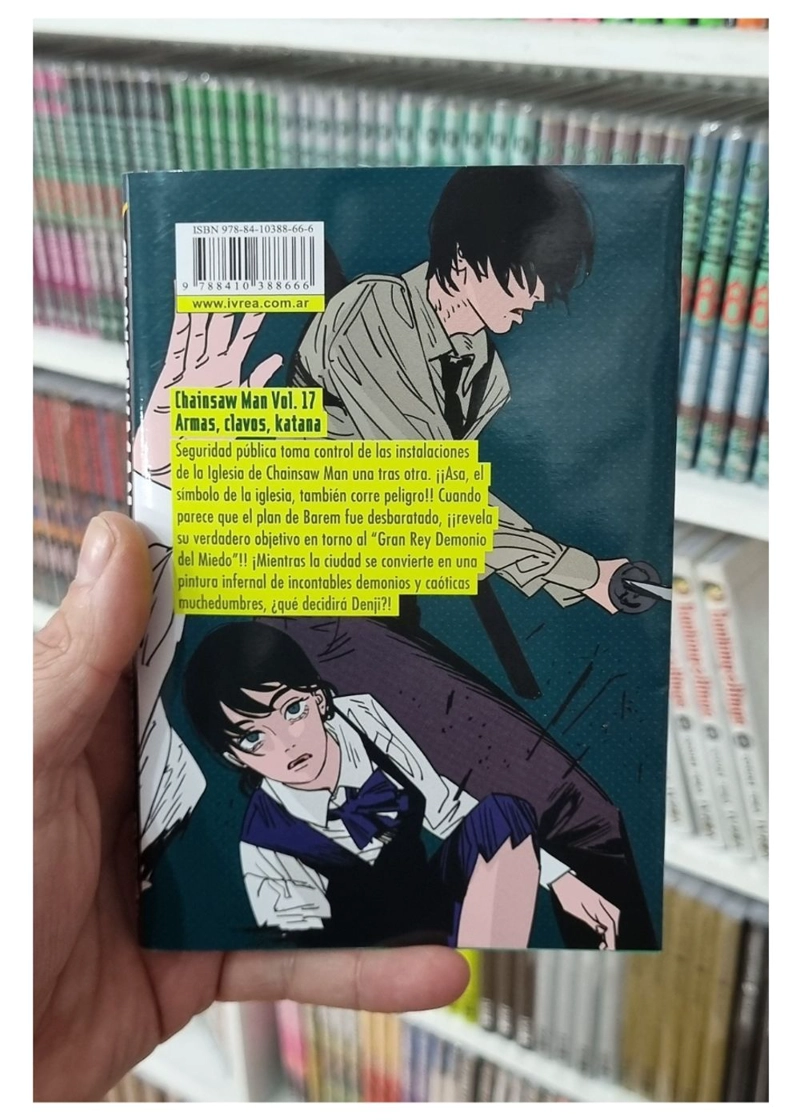 CHAINSAW MAN 17 - IVREA ARGENTINA - 3