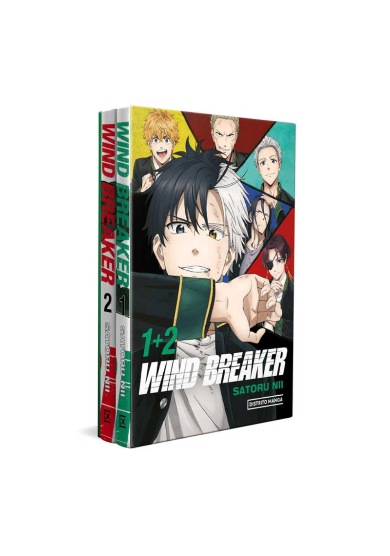 PACK WIND BREAKER TOMOS 1 Y 2 - EDICION ESPECIAL ANIME - 1
