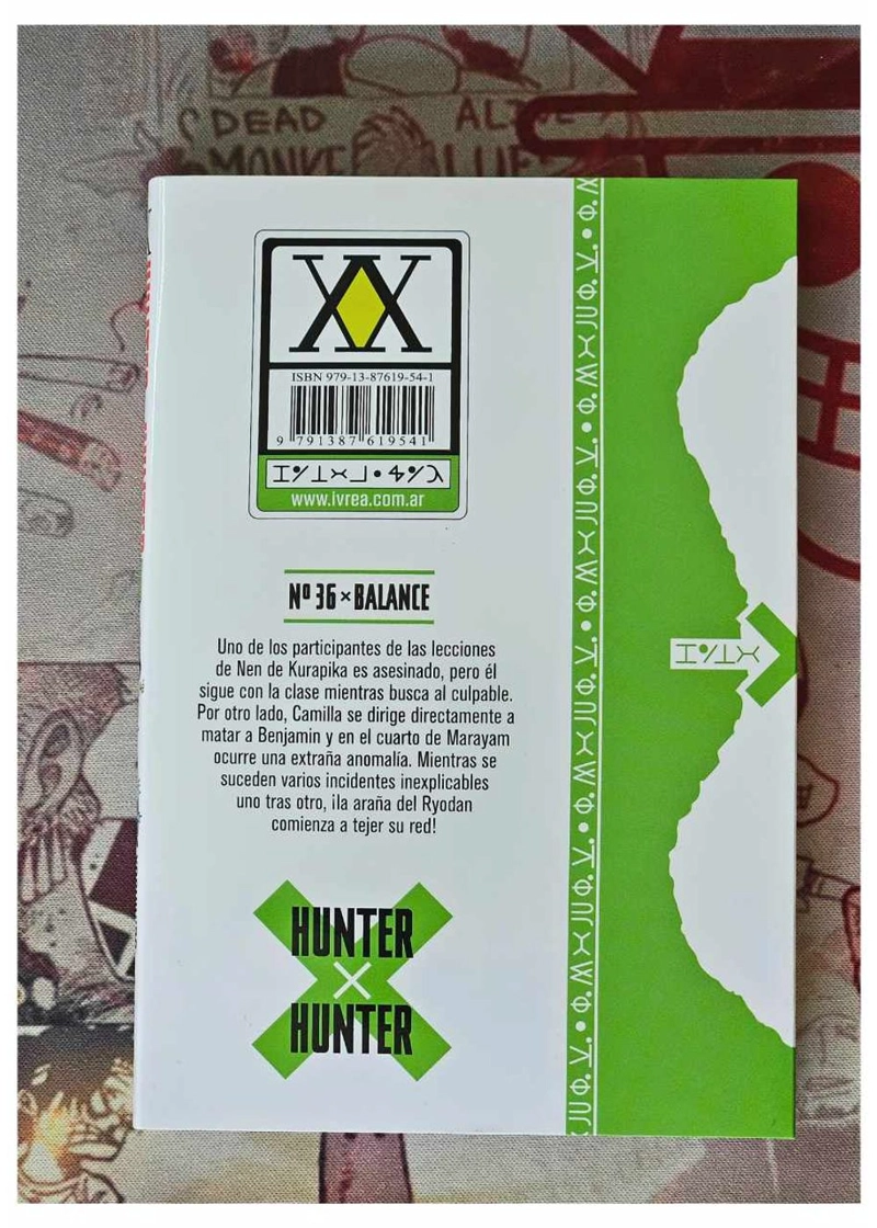 HUNTER X HUNTER 36 - IVREA ARGENTINA - 3