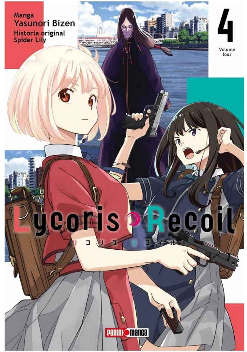 LYCORIS RECOIL 04 - PANINI COMIC ARGENTINA - 1