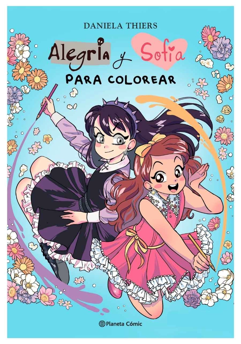 ALEGRIA Y SOFIA PARA COLOREAR - PLANETA COMIC - 1