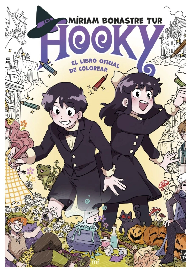 HOOKY EL LIBRO OFICIAL DE COLOREAR - PLANETA COMIC - 1