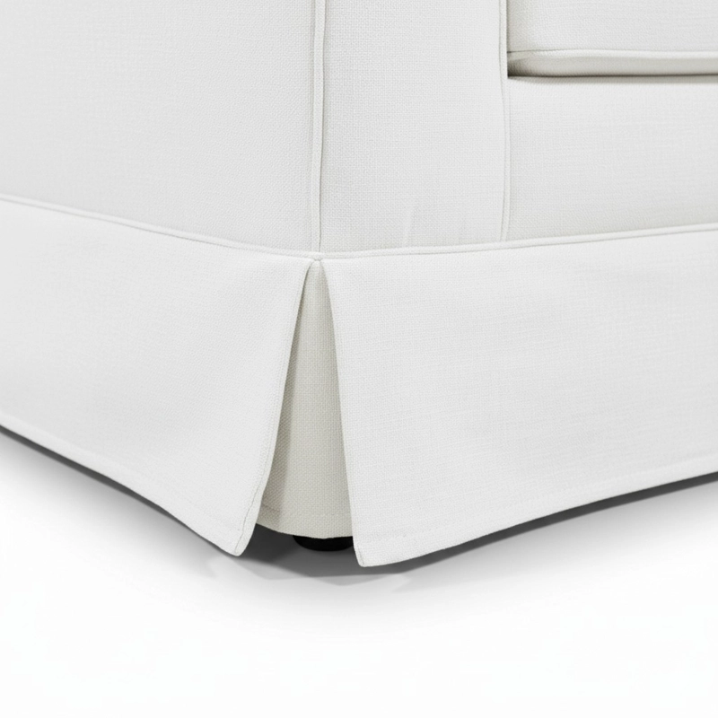 SOFÁ MUNDO LIVING MAMBO 3 CUERPOS BLANCO INVIERNO PREMIUN CON RESORTES - 4