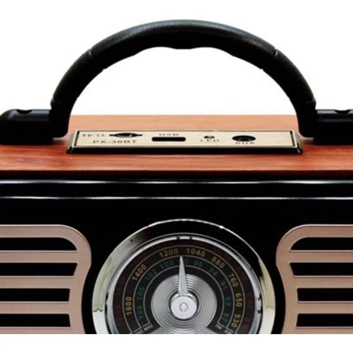 RADIO PARLANTE RETRO VINTAGE AM FM BLUETOOTH AUDIOLAB - 2