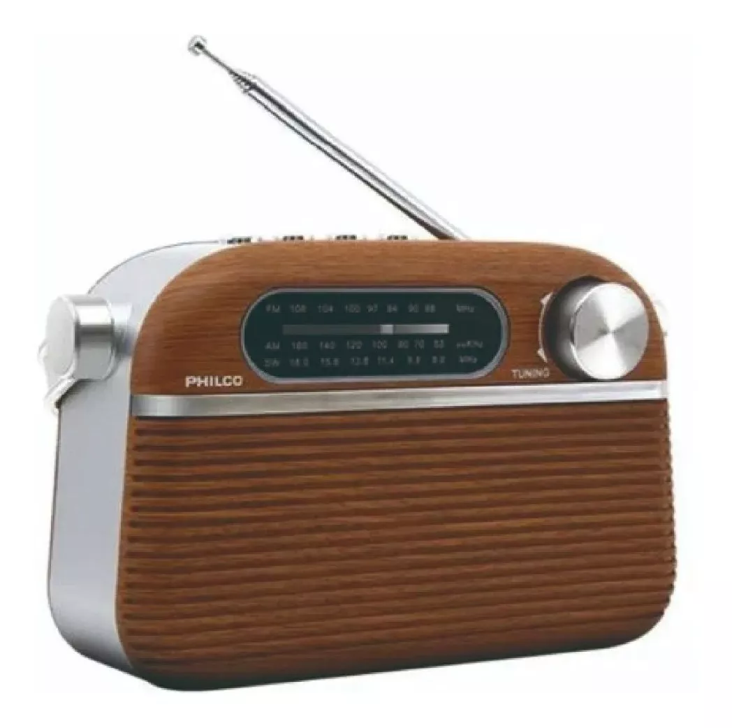 RADIO VINTAGE AM FM BLUETOOTH USB PHILCO VT329 - 2