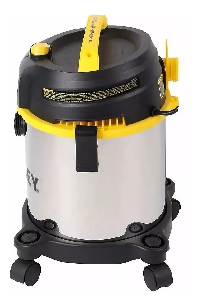 ASPIRADORA STANLEY INDUSTRIAL DE TACHO SL18136 11.5L PLATEADA NEGRA Y AMARILLA 220V 50HZ/60HZ - 3