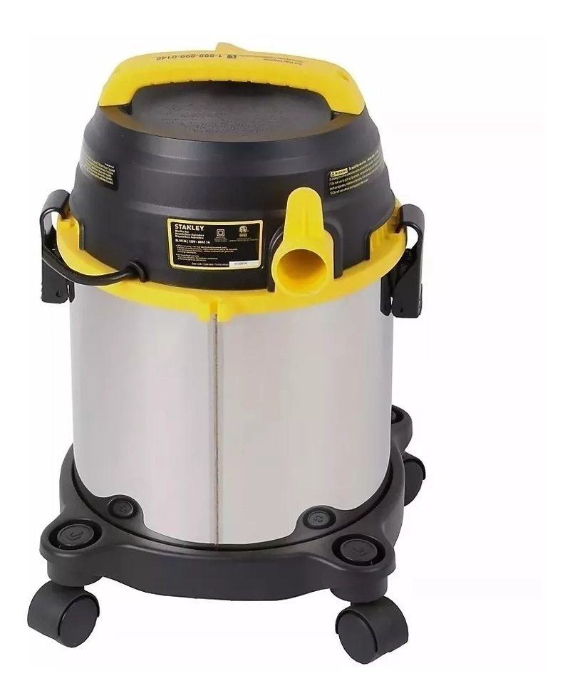ASPIRADORA STANLEY INDUSTRIAL DE TACHO SL18136 11.5L PLATEADA NEGRA Y AMARILLA 220V 50HZ/60HZ - 4