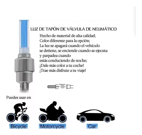 VALVULAS LED PARA NEUMATICO - 2