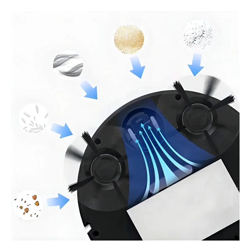 ASPIRADORA ROBOT RECARGABLE - 4