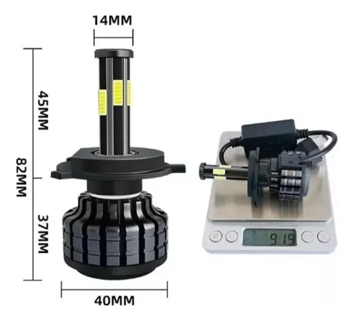 KIT AMPOLLETAS LED H4 - 3