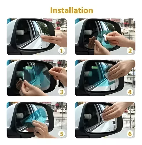 KIT PAR LAMINA ESPEJO RETROVISOR - 3