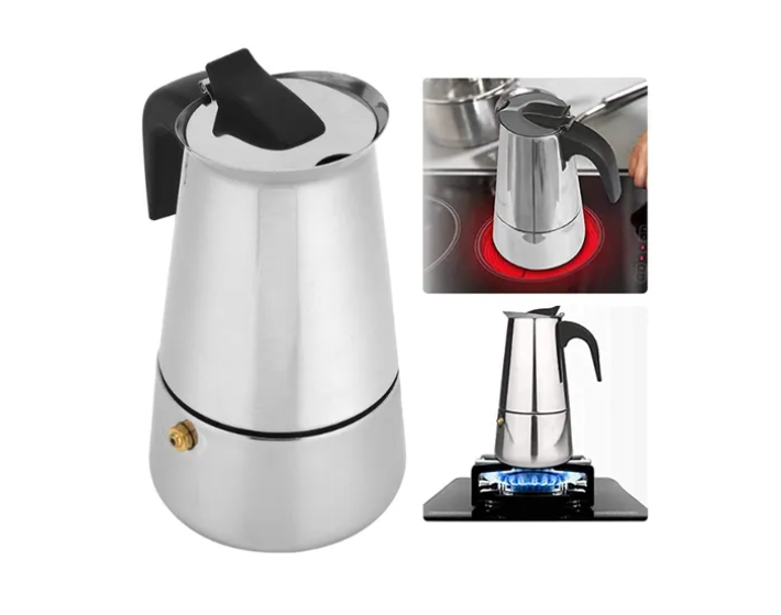 CAFETERA ITALIANA INOXIDABLE ESSPRESO - 3