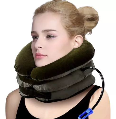 COLLAR CERVICAL CUELLO INFLABLE ESTIRAMIENTO - 1