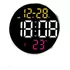 RELOJ DE PARED REDONDO LUZ LED - 1