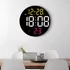 RELOJ DE PARED REDONDO LUZ LED - 2