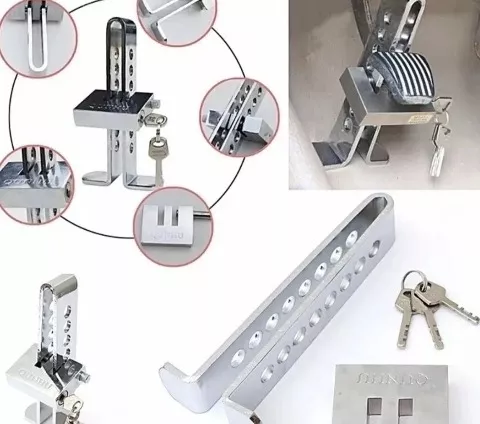 TRABA PEDAL CANDADO LLAVE - 2