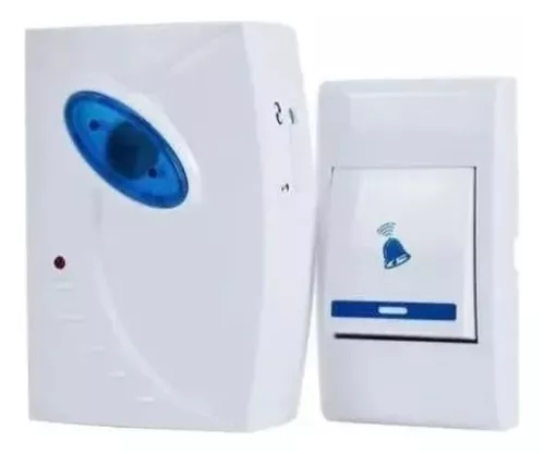 TIMBRE INALÁMBRICO PORTATIL BLANCO - 1