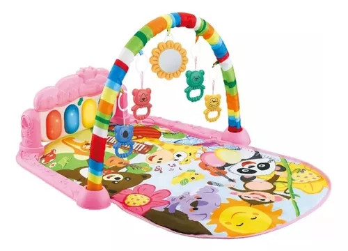 GIMNASIO MULTICOLOR CON PIANO BEBE - 3