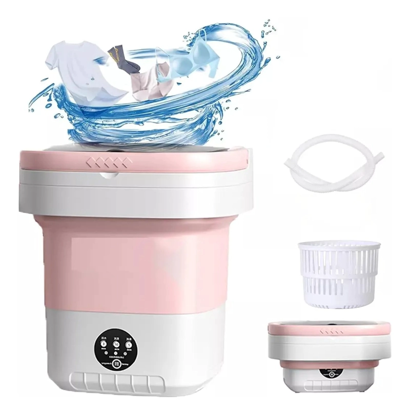 MINI LAVADORA PORTATILROPA CENTRIFUGADO PLEGABLE ROPA 11LTRS - 5
