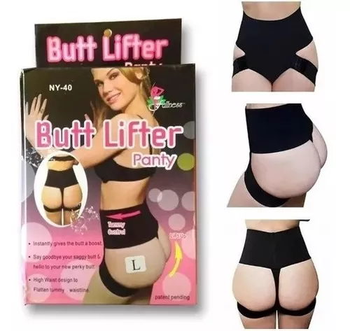 PANTY MUJER NEGRO LEVANTA GLUTEOS - 1