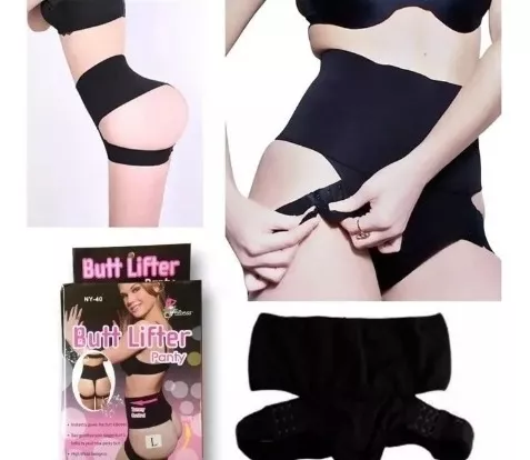 PANTY MUJER NEGRO LEVANTA GLUTEOS - 2