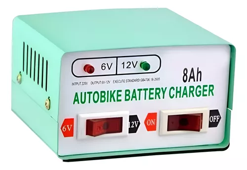 CARGADOR DE BATERIA PARA AUTOS - 1