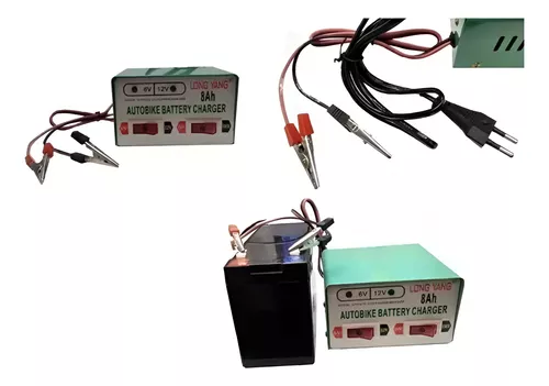 CARGADOR DE BATERIA PARA AUTOS - 2