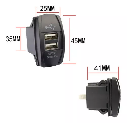 CARGADOR ADAPTADOR USB DUAL - 2