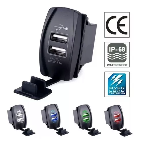 CARGADOR ADAPTADOR USB DUAL - 3