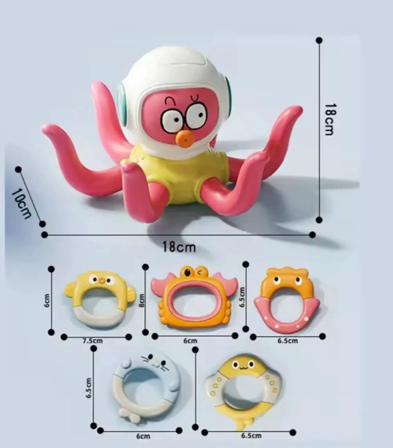 Pulpo Juguete Estimulante Juguete Para Niños De Agua - 2