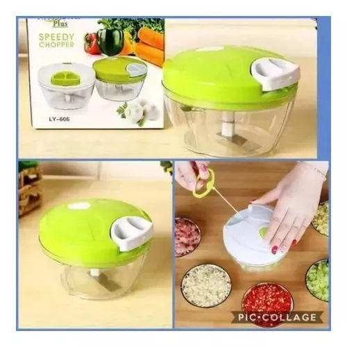 MINI PICADOR CORTADOR VERDURAS - 2